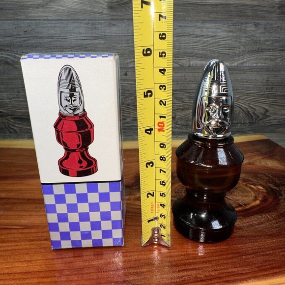 Avon The Bishop Wild Country Aftershave Chess Piece Full Bottle 3 Fl Oz Display - Picture 4 of 4